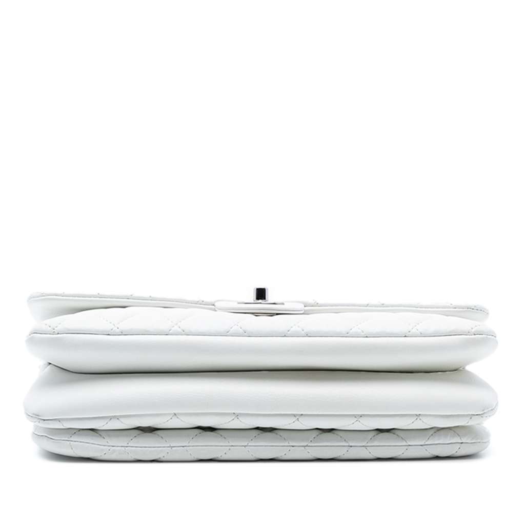 Chanel Jumbo Quilted Lambskin 3 Accordion Flap - 3