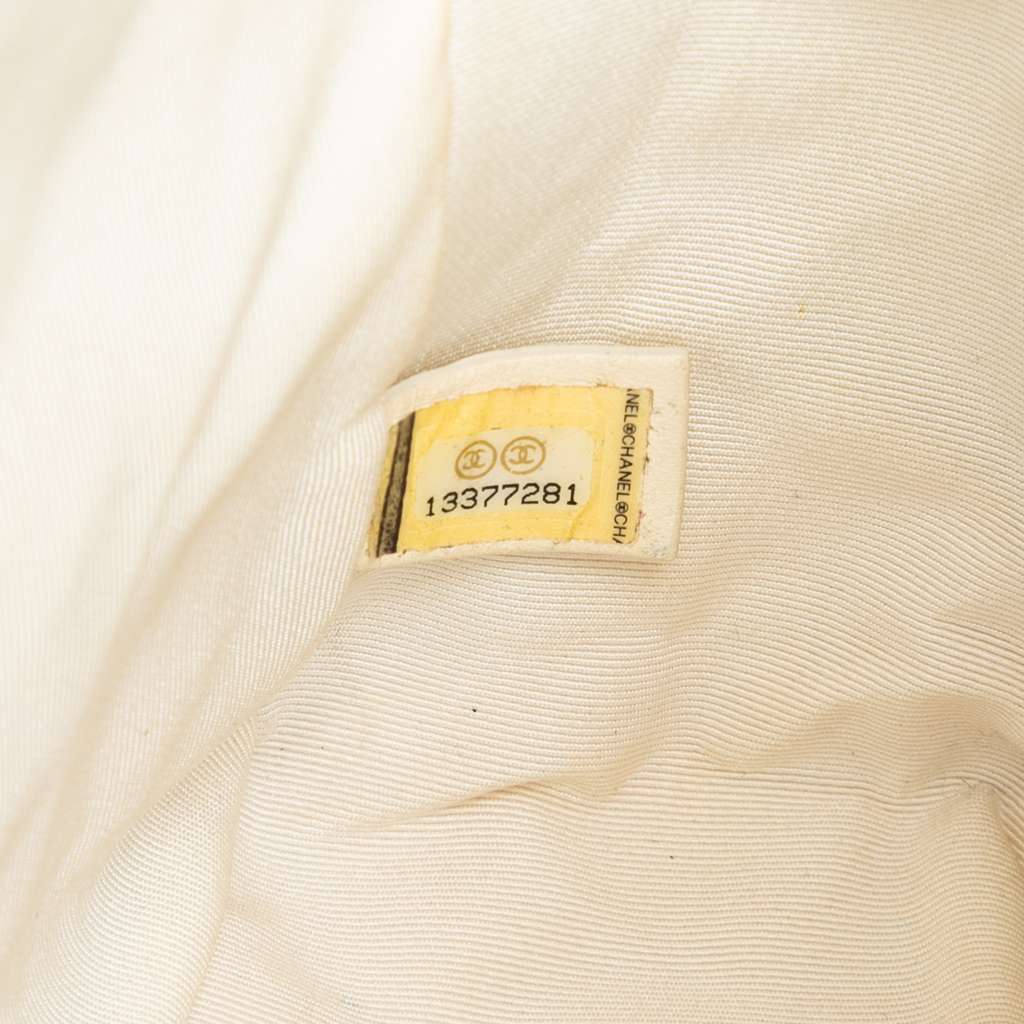 Chanel Medium Quilted Perforated Jersey Single Flap - 5