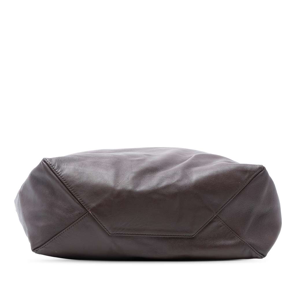 Celine Leather Vertical Cabas Tote - 3