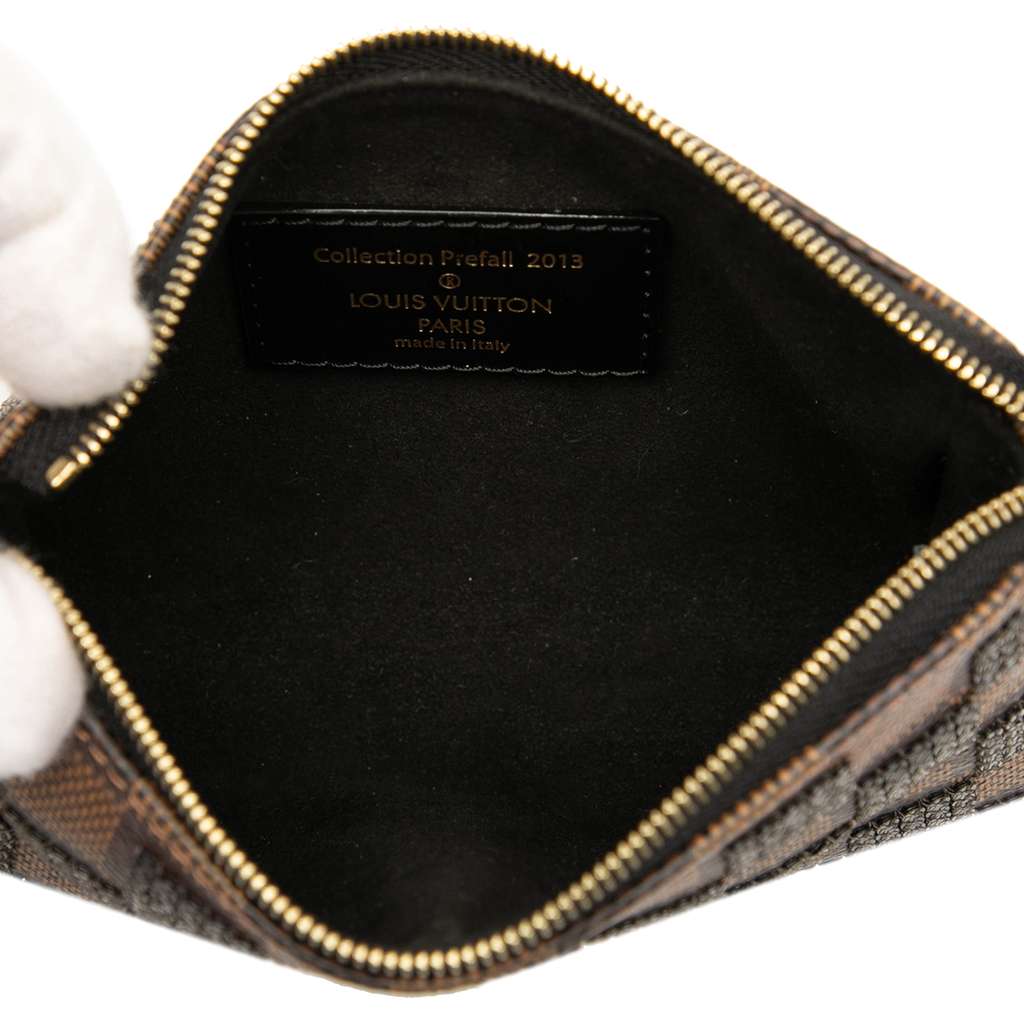 Louis Vuitton Damier Ebene Sequins Mini Pochette Accessoires - 4