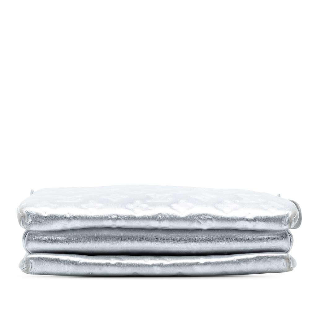 Louis Vuitton Monogram Embossed Puffy Lambskin Coussin PM - 3