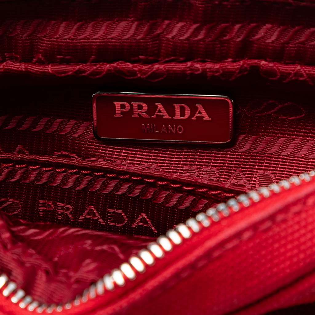 Prada Canvas Canapa Pouch - 5