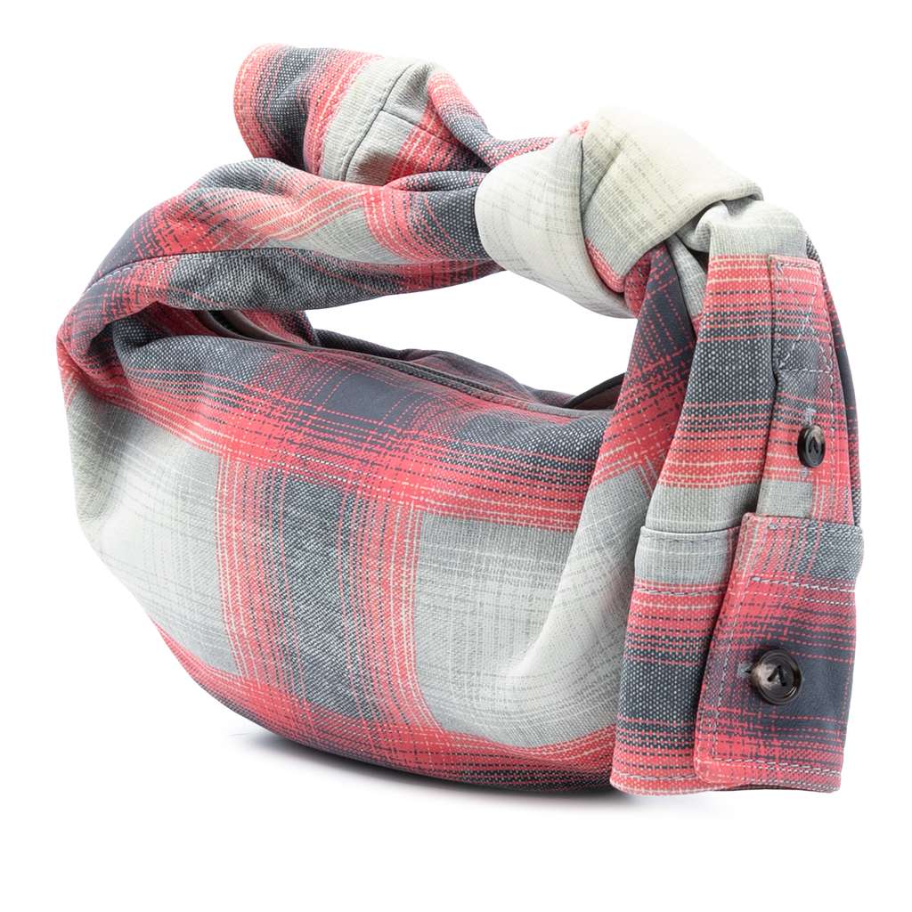 Bottega Veneta Mini Printed Leather Tartan Jodie - 2