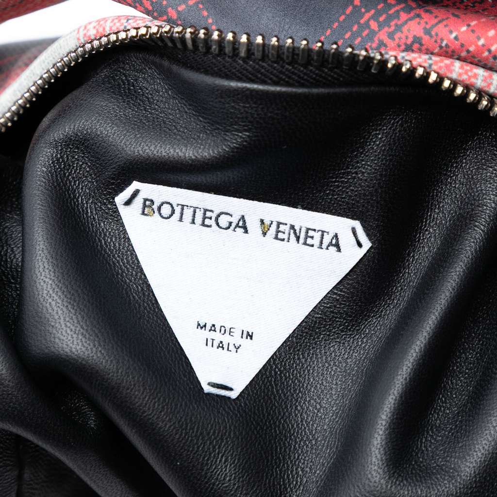 Bottega Veneta Mini Printed Leather Tartan Jodie - 5