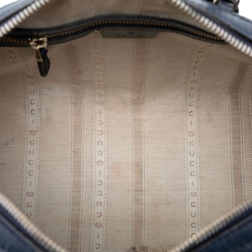 Gucci Diamante Leather Boston Bag - 4