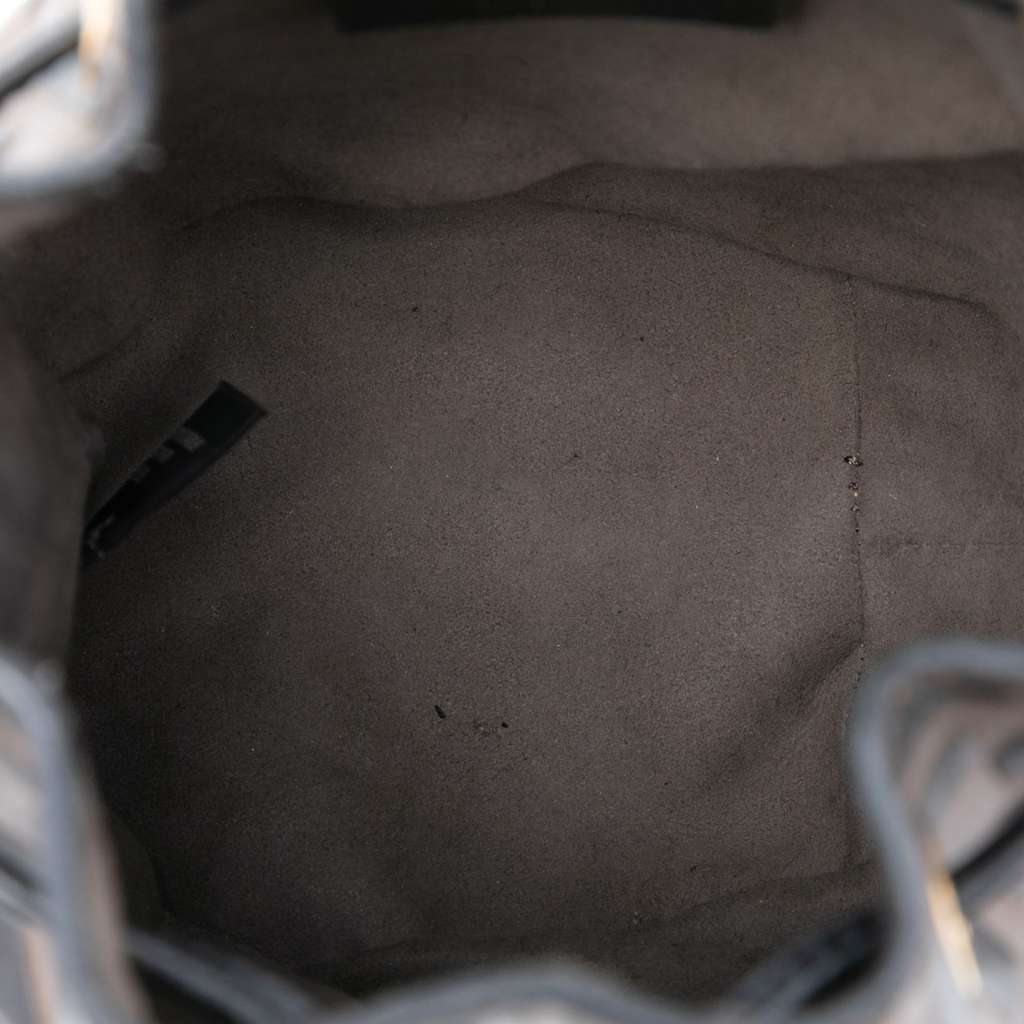 Fendi Mini Zucca Embossed Leather Mon Tresor Bucket Bag - 4