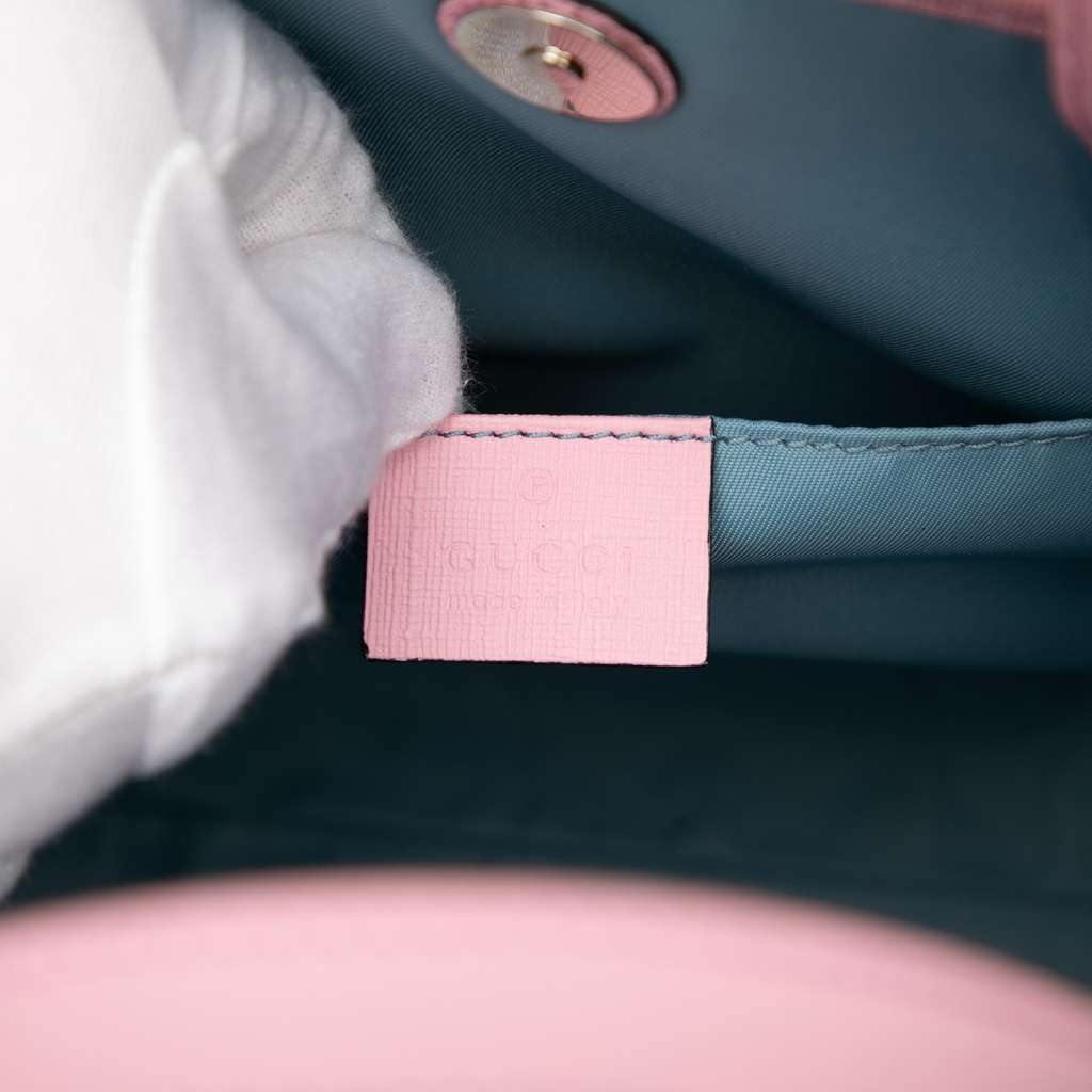 Gucci Yuko Higuchi GG Supreme Floral Rabbit Satchel - 5