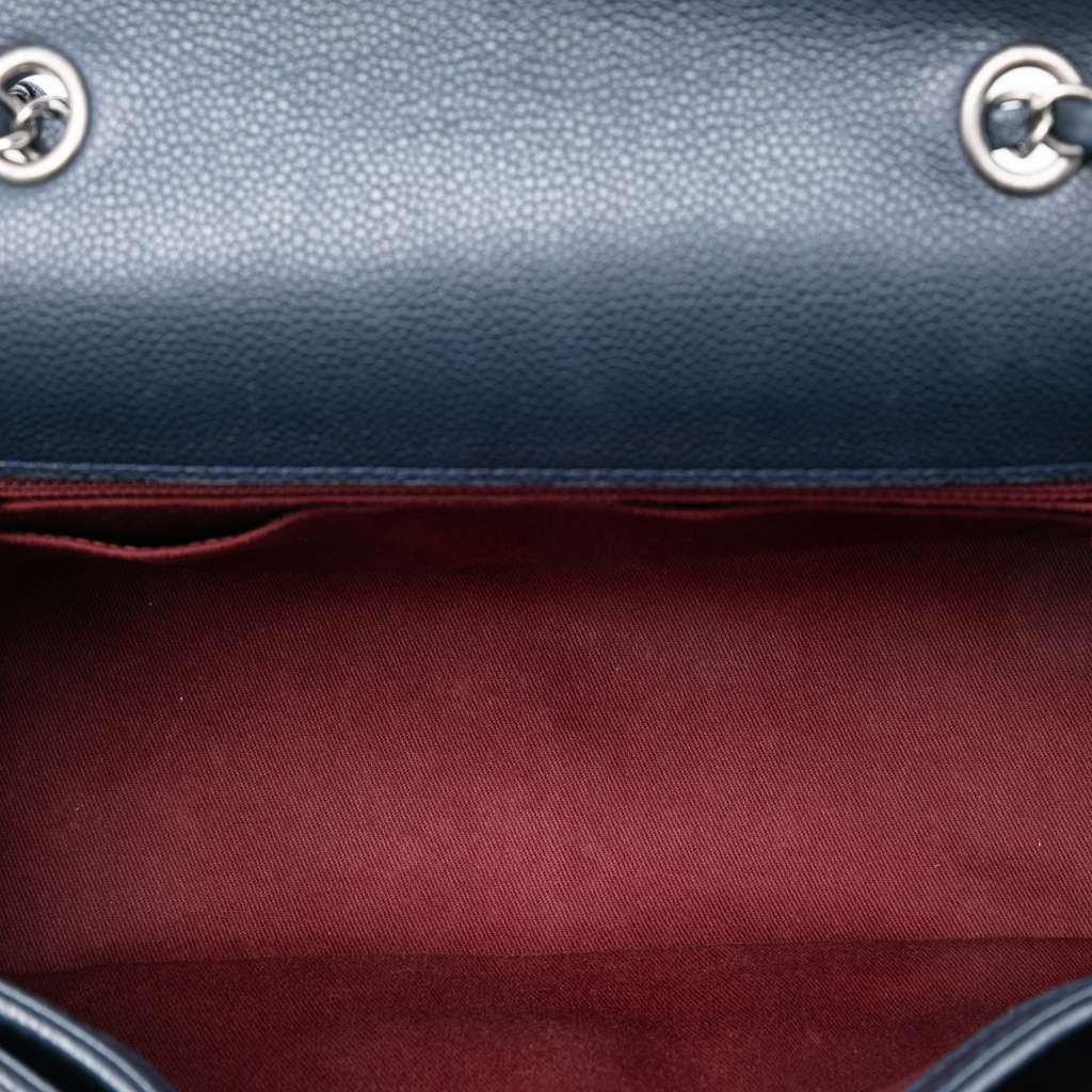 Chanel CC Diamond Stitch Caviar Flap - 4