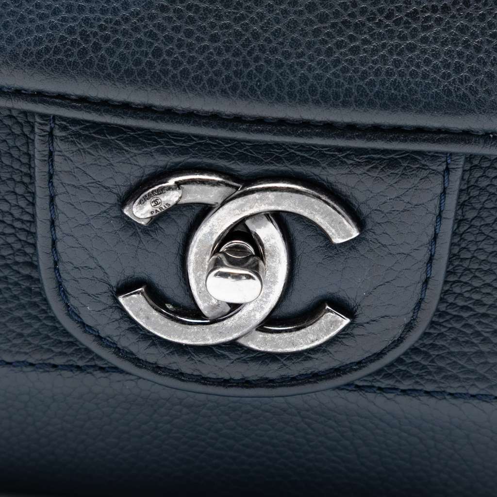 Chanel CC Diamond Stitch Caviar Flap - 5