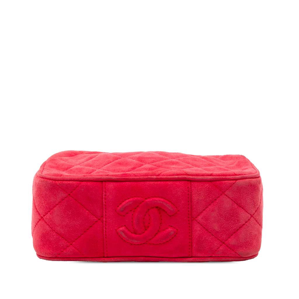 Chanel Quilted Suede Camera Bag - 3