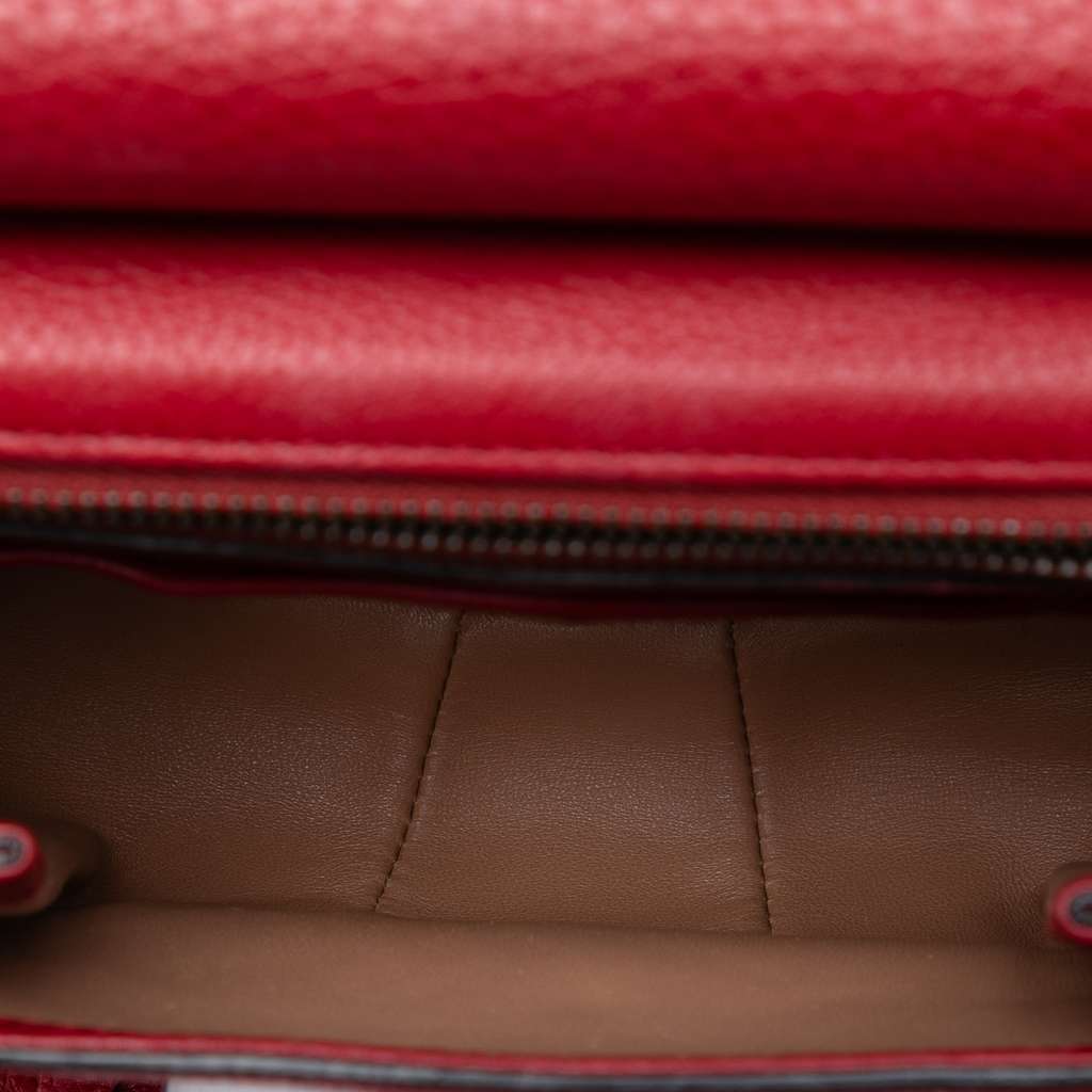 Gucci Small Leather Bamboo Nouveau Fringe Crossbody - 4