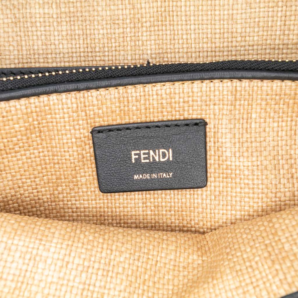 Fendi Medium Raffia By The Way Satchel - 5
