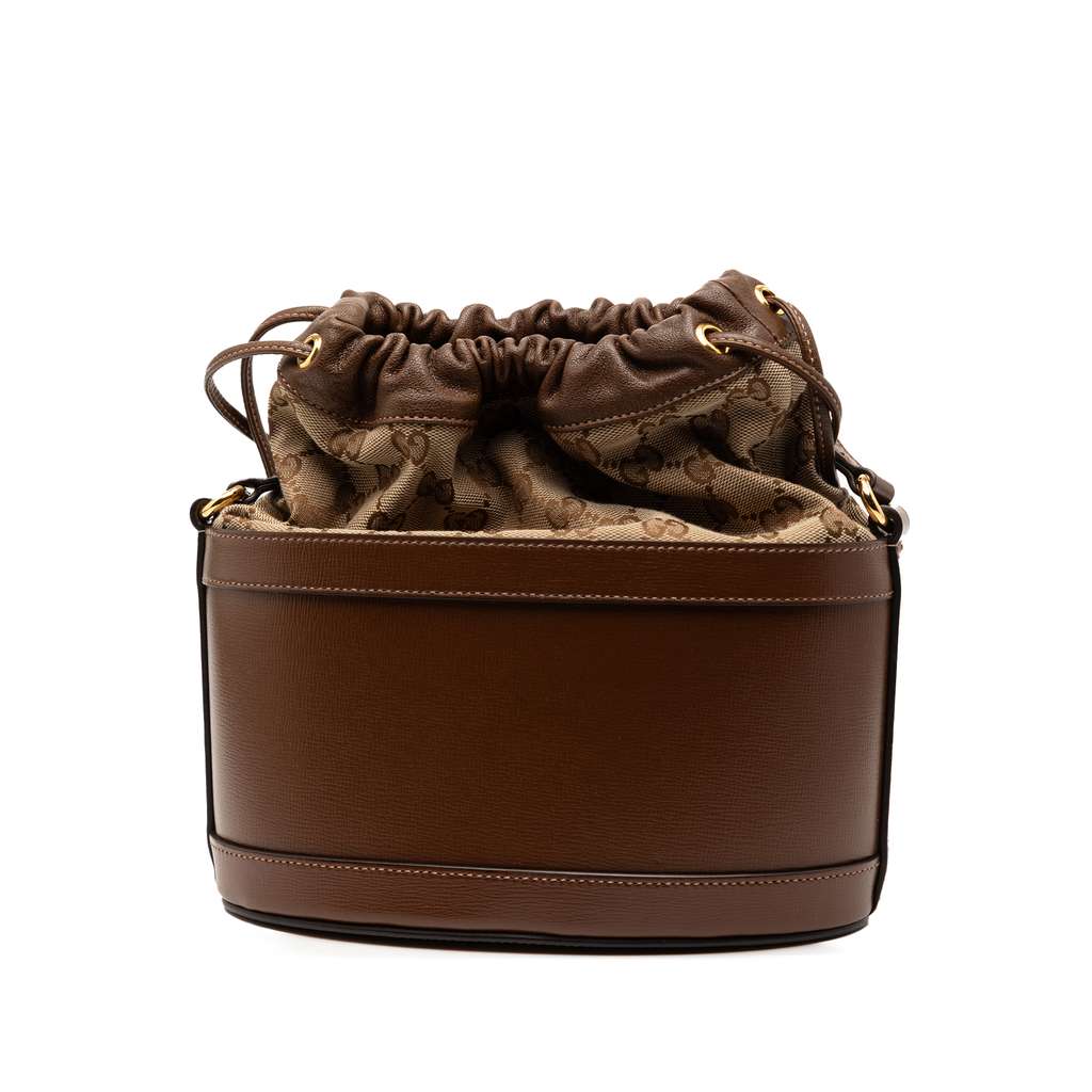 Gucci GG Canvas Horsebit 1955 Bucket Bag - 2