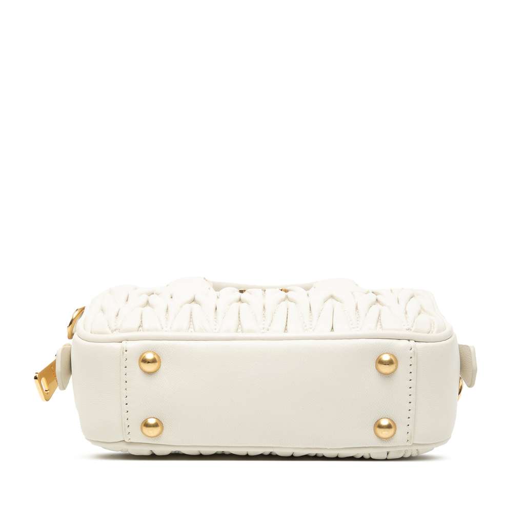 Miu Miu Mini Matelasse Nappa Arcadie Satchel - 3