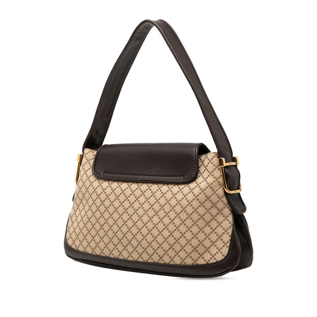 Gucci Diamante Canvas 1973 Shoulder Bag - 2