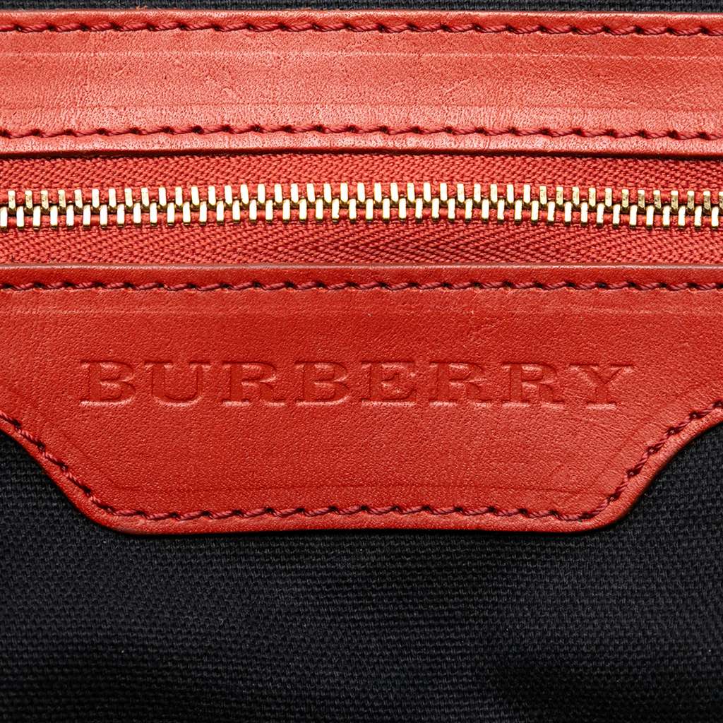 Burberry Small House Check Canvas Canterbury Tote - 5