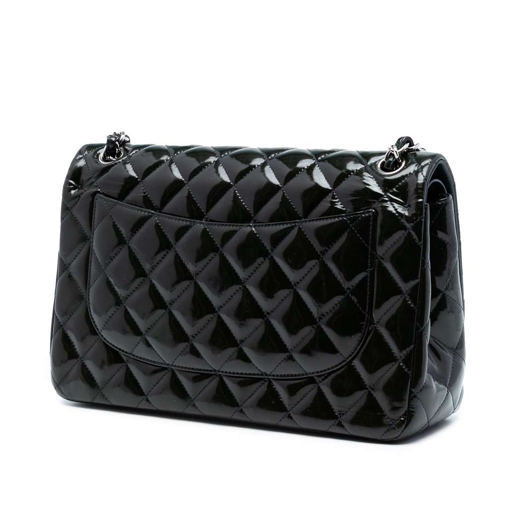 Chanel Jumbo Classic Patent Double Flap - 2