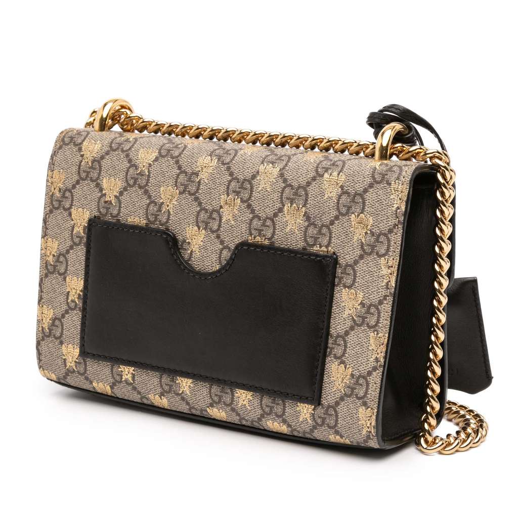 Gucci Small GG Supreme Bee Padlock Crossbody - 2