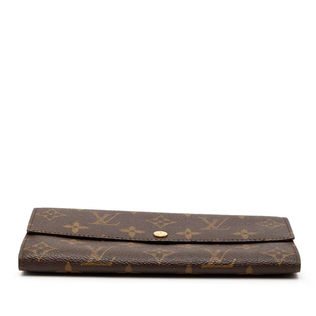 Louis Vuitton Monogram Sarah Long Wallet - 3