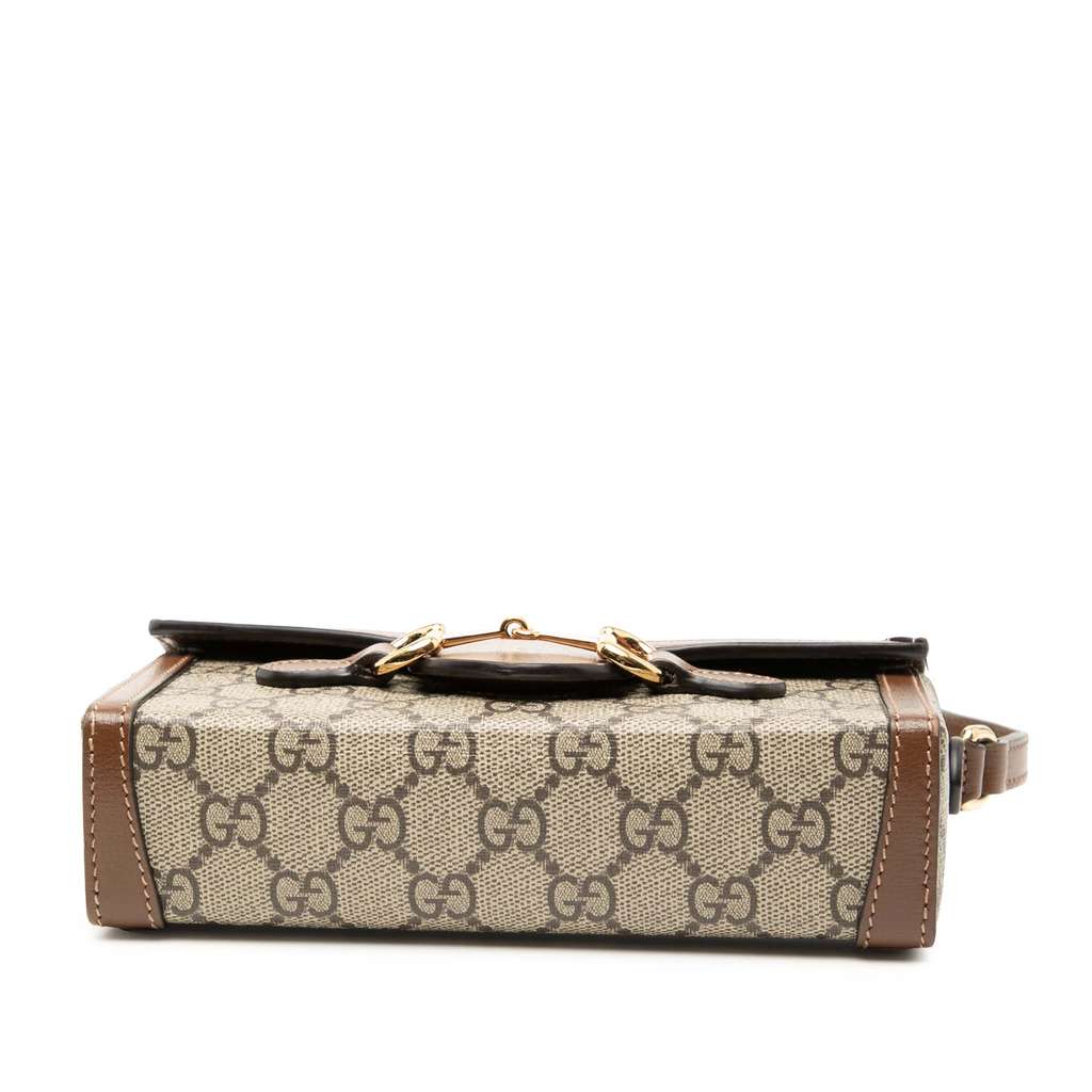 Gucci Mini GG Supreme Horsebit 1955 Crossbody - 3