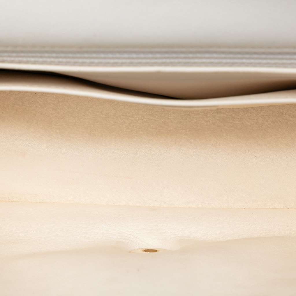 Chanel Medium Calfskin and Wool Knit Single Flap - 4