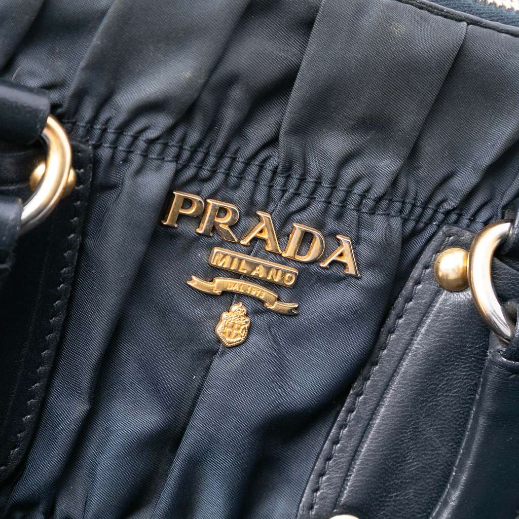 Prada Tessuto Gaufre Satchel - 5