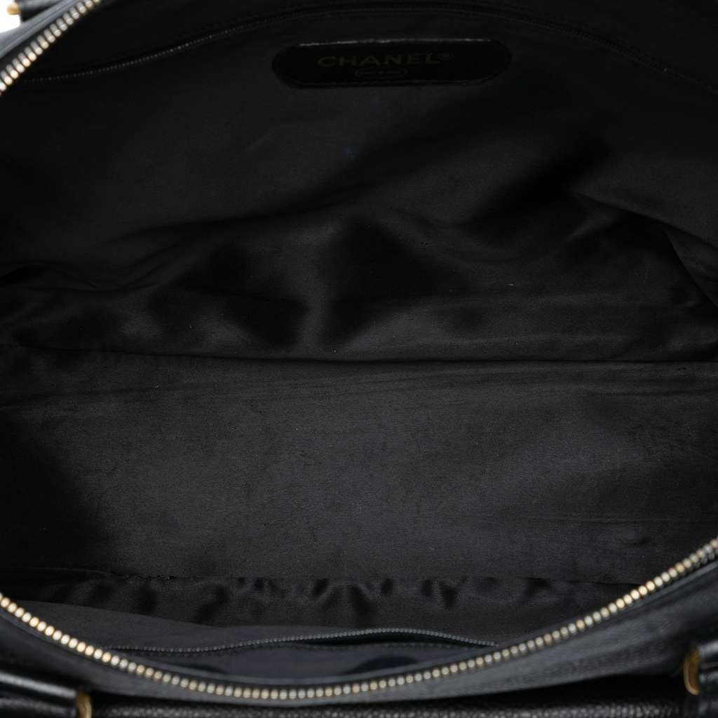 Chanel CC Caviar Front Pocket Tote - 4