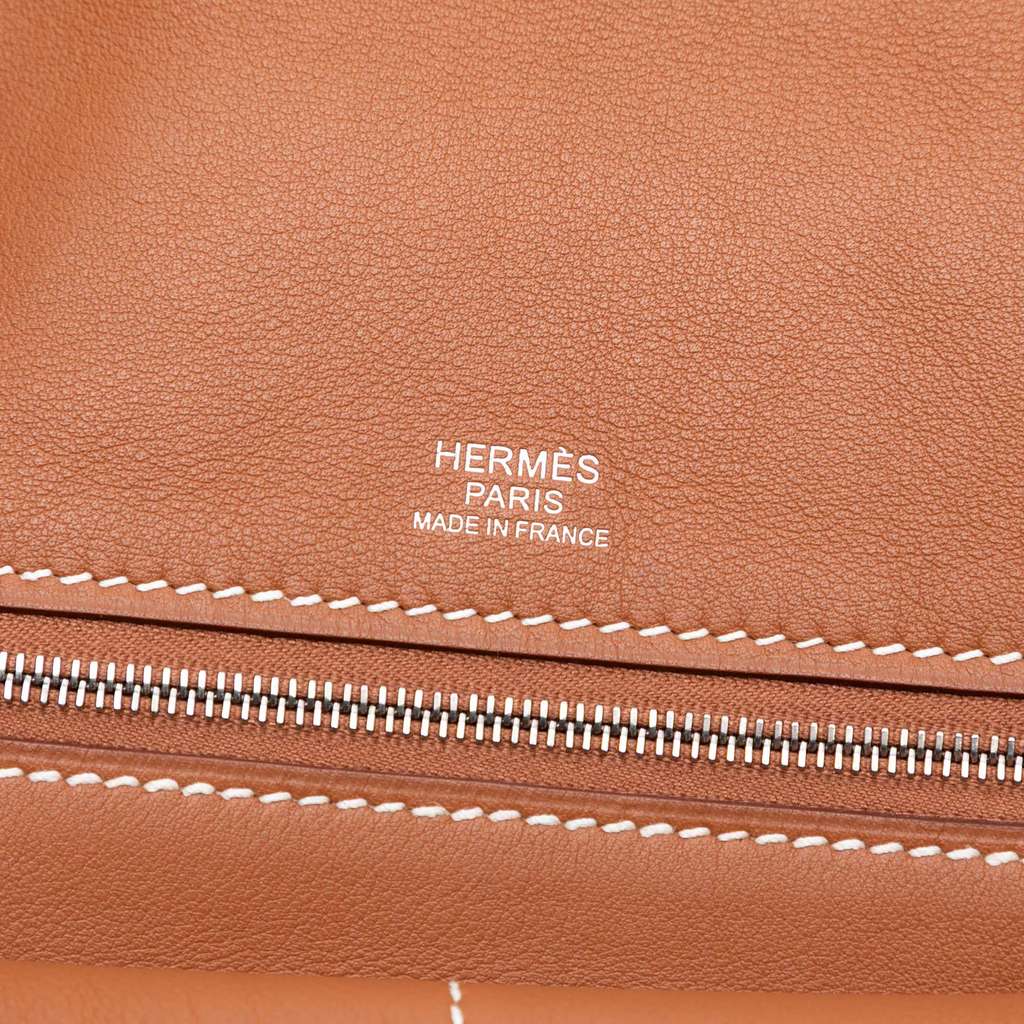 Hermès Doblis and Swift Clemence Virevolte Clutch 35 - 5