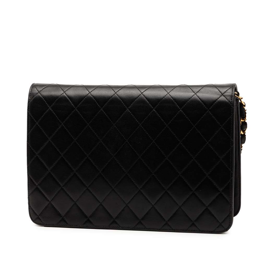 Chanel CC Quilted Lambskin Single Flap - 2