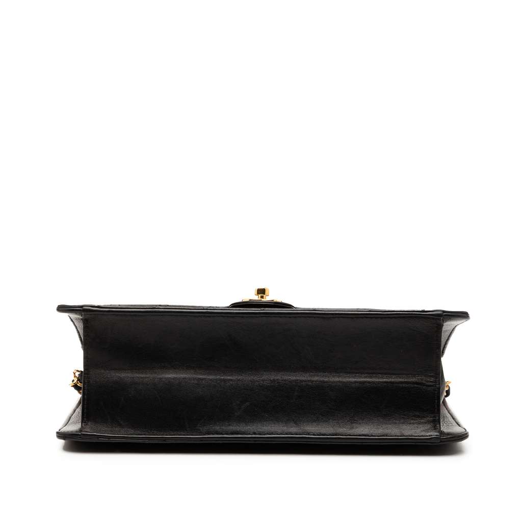 Chanel CC Quilted Lambskin Single Flap - 3