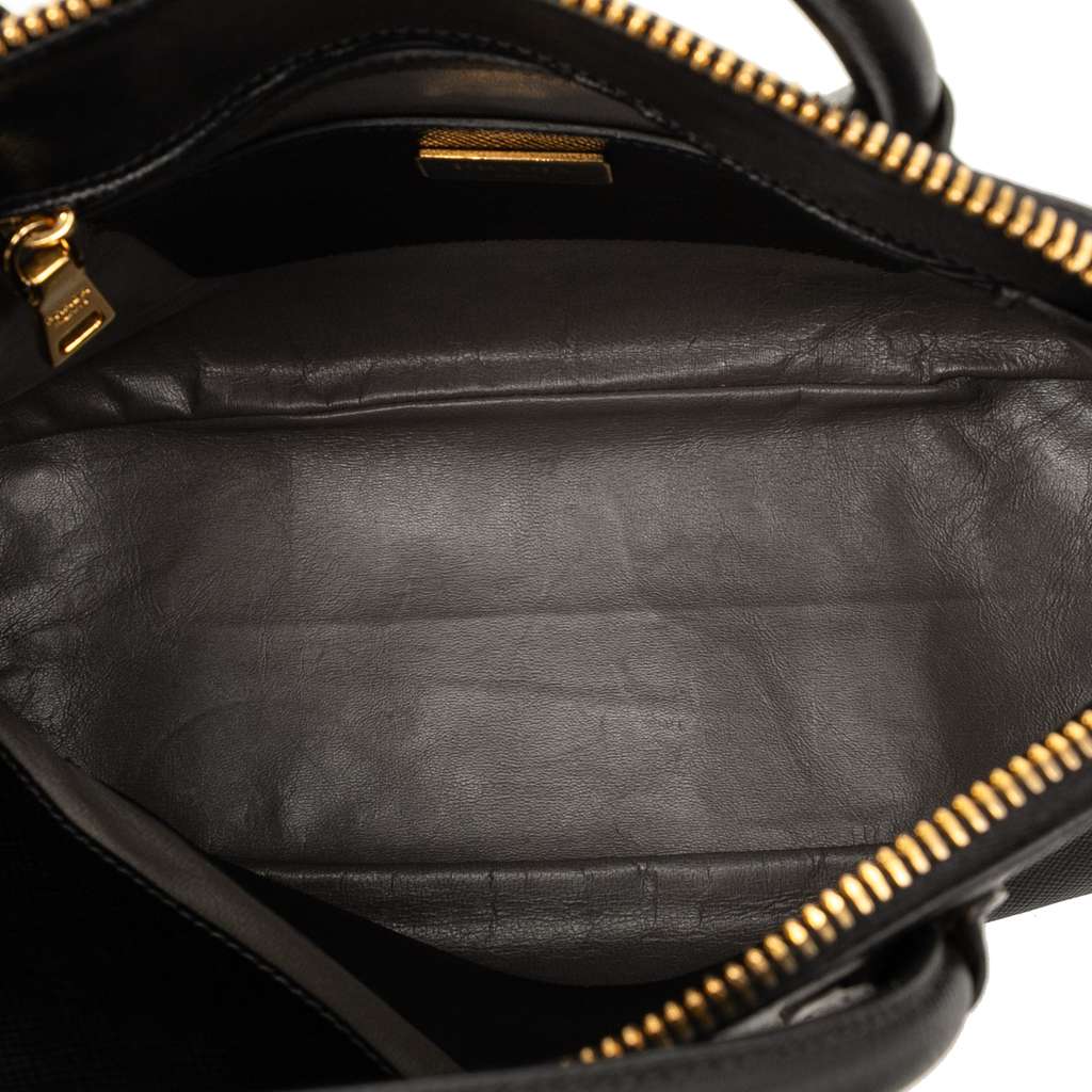 Prada Medium Saffiano Cuir Dome Satchel - 4