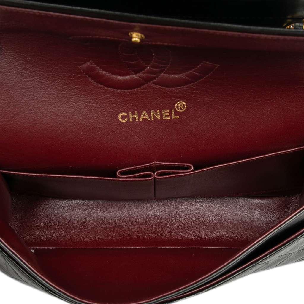 Chanel Medium Classic Lambskin Double Flap - 4