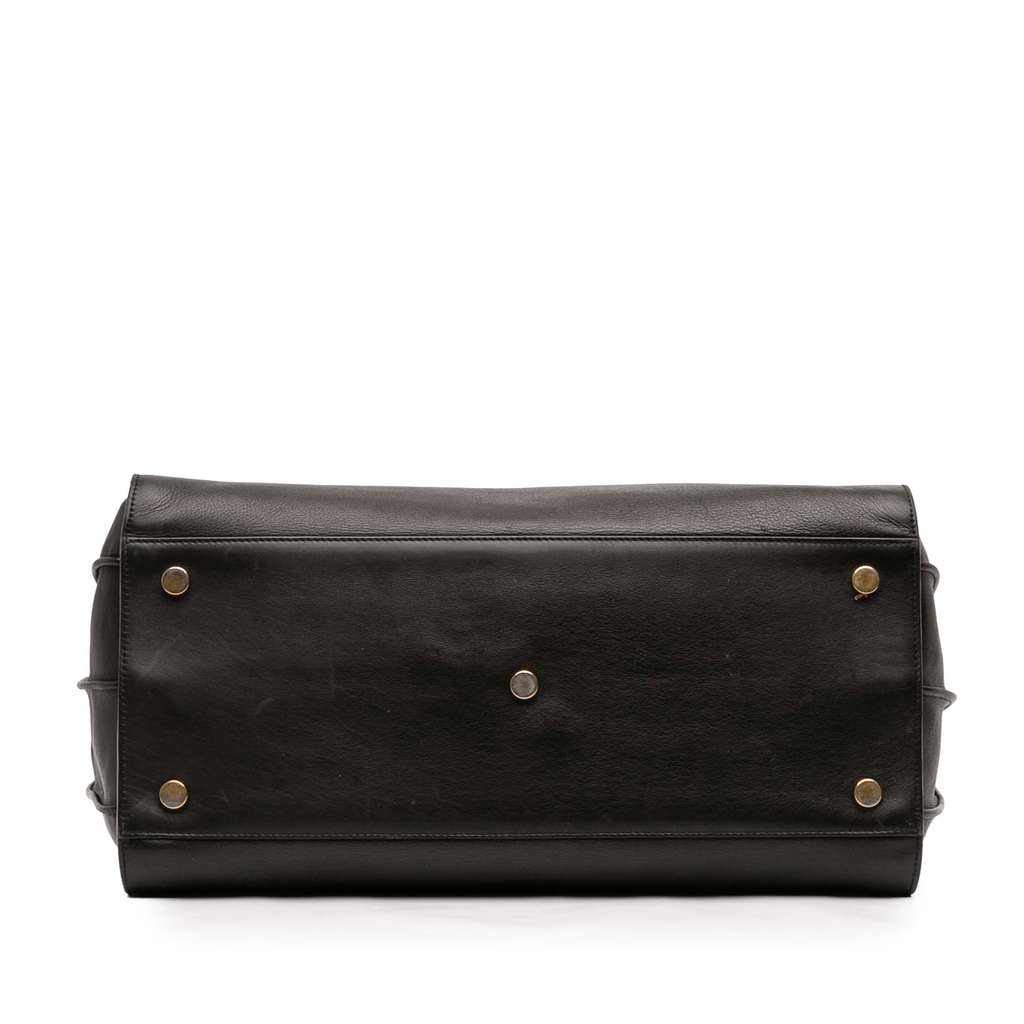 Saint Laurent Large Leather Sac De Jour Satchel - 3