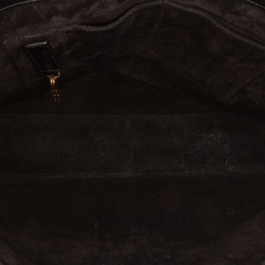 Saint Laurent Large Leather Sac De Jour Satchel - 5