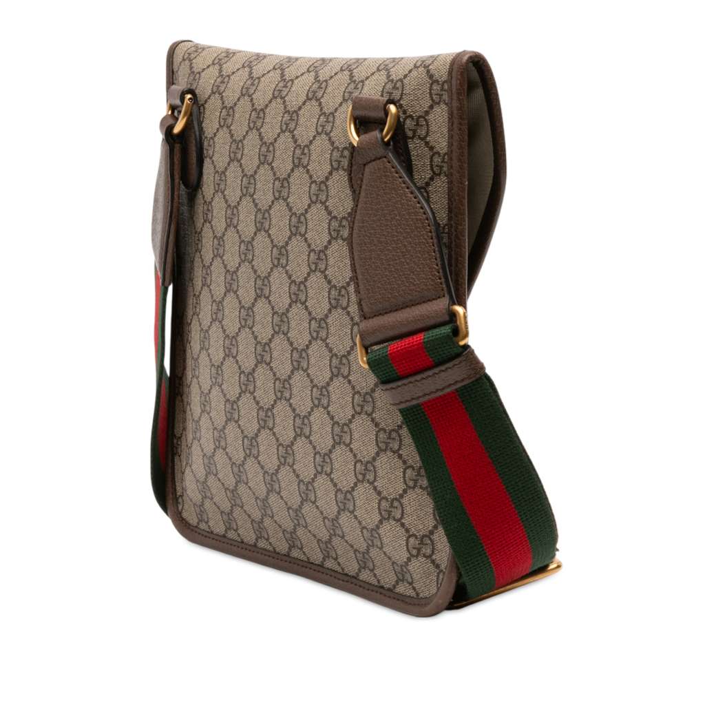Gucci Medium GG Supreme Neo Vintage Flap Crossbody - 2
