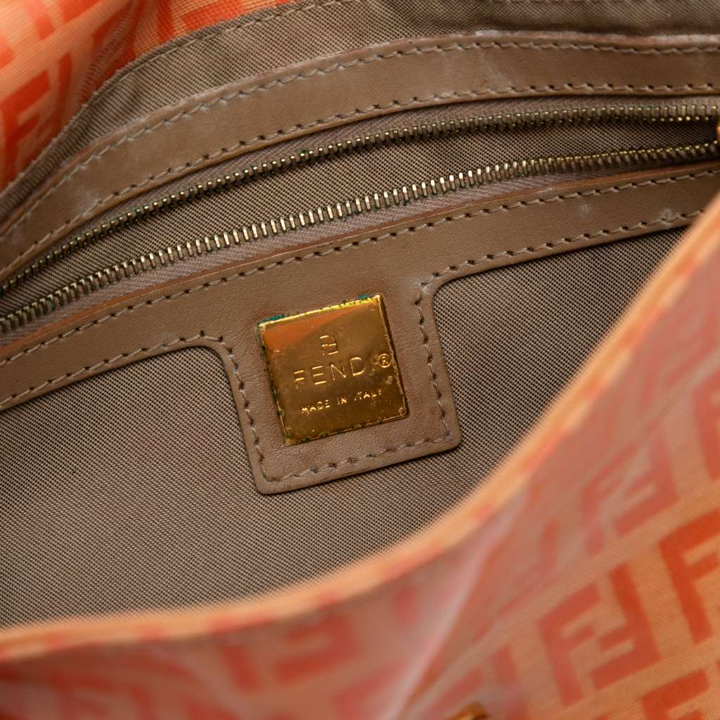 Fendi Zucchino Crystal Baguette - 5