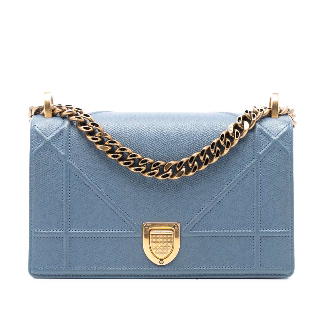 Dior Small Grained Calfskin Diorama Flap