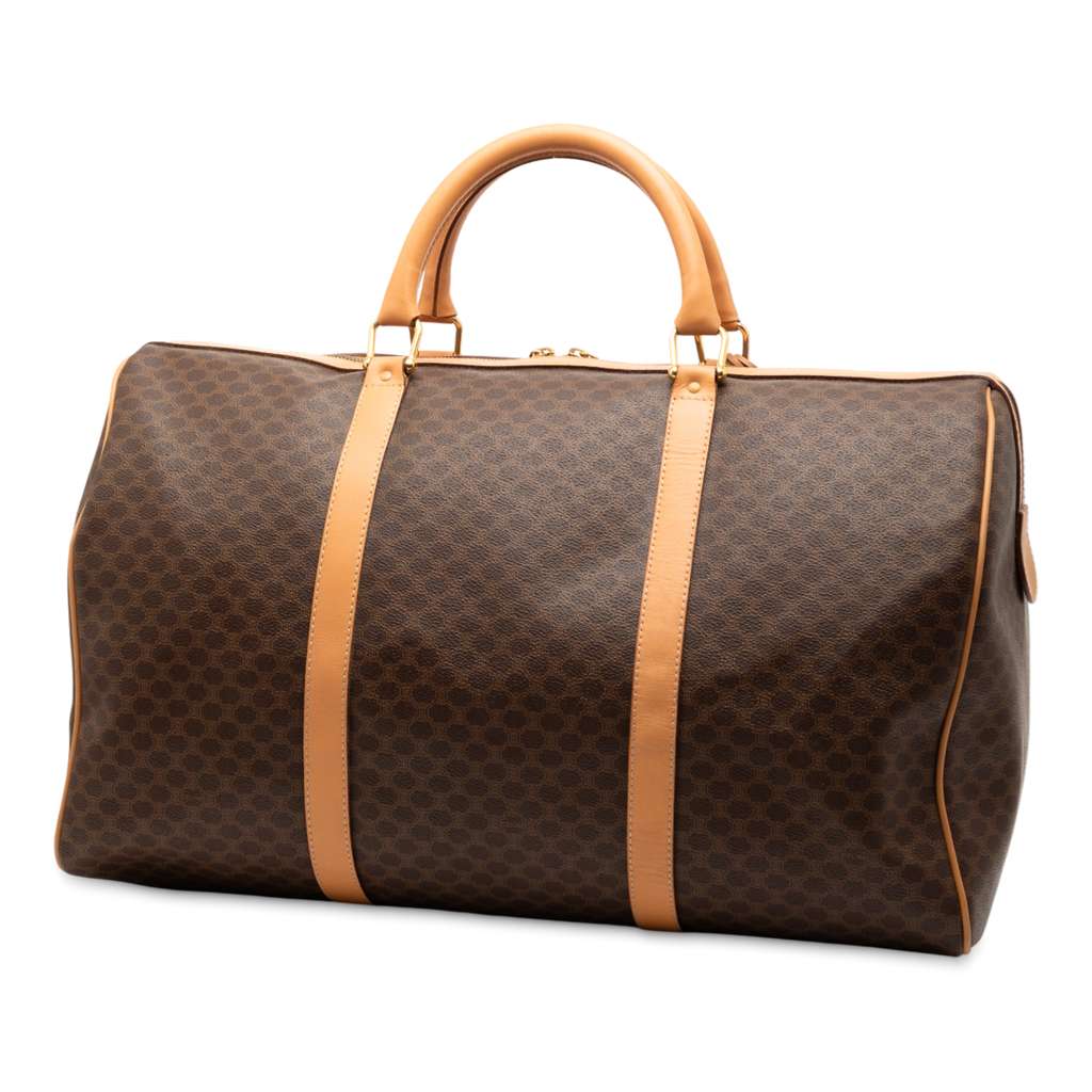 Celine Macadam Coated Canvas Travel Bag - 2