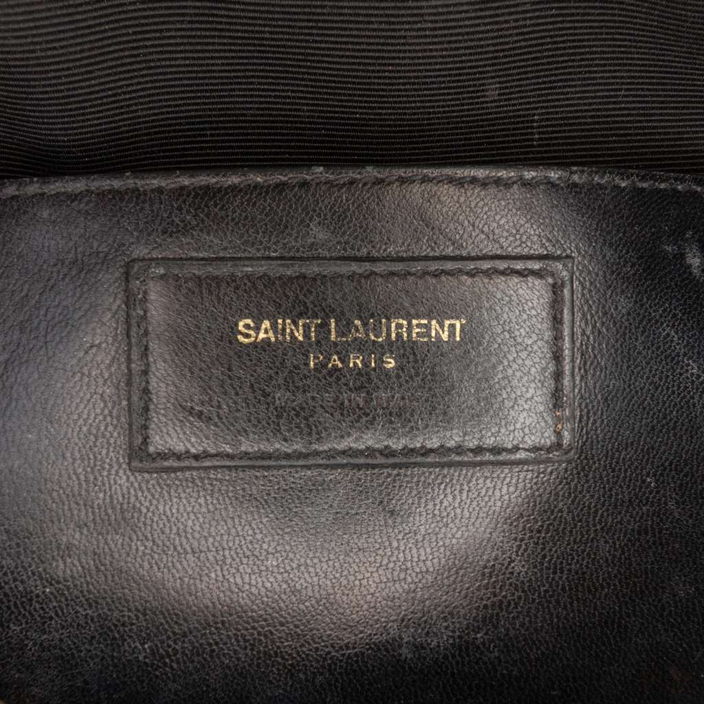 Saint Laurent Grain De Poudre Classic Monogram Crossbody - 5