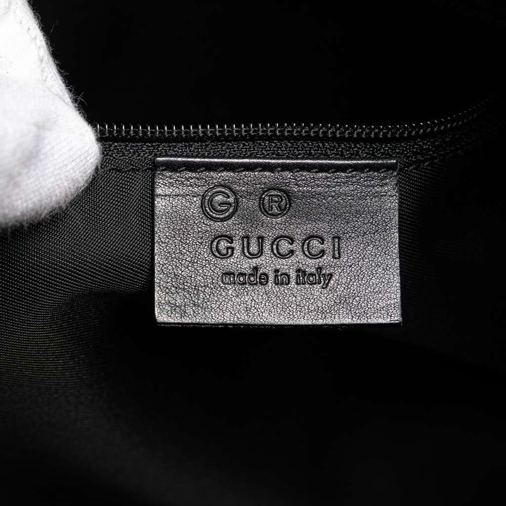 Gucci Canvas Horsebit Charmy Boston Bag - 5