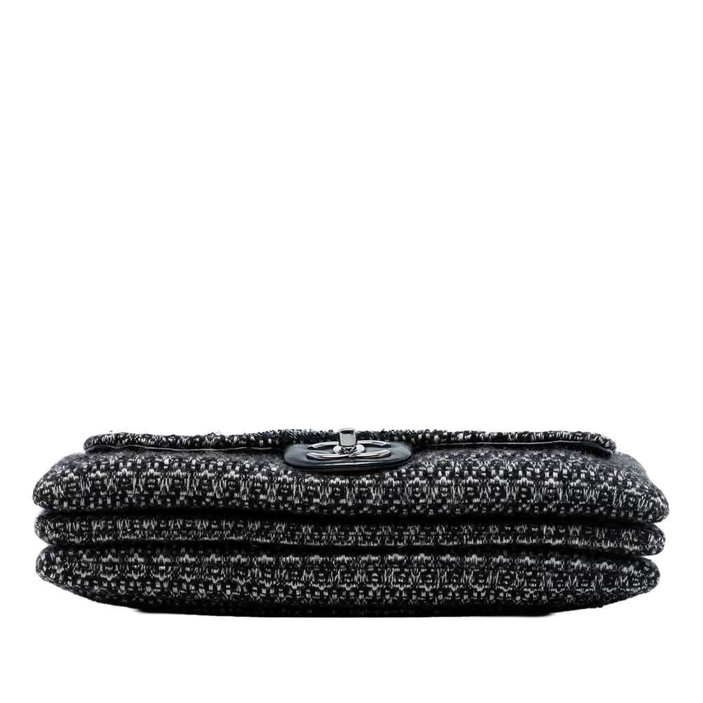 Chanel Large Tweed and Sequin Icons 3 Accordion Flap - 3