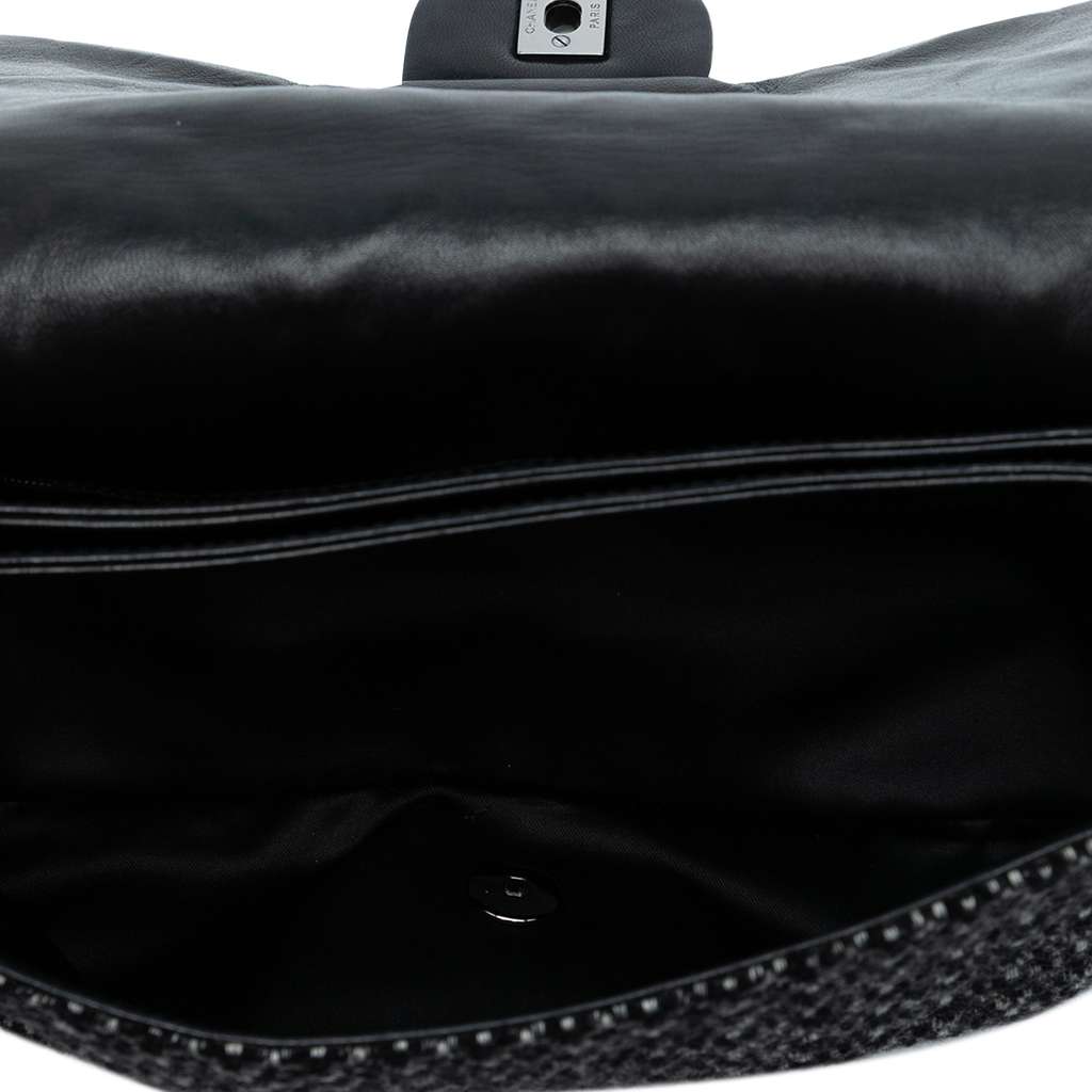 Chanel Large Tweed and Sequin Icons 3 Accordion Flap - 4