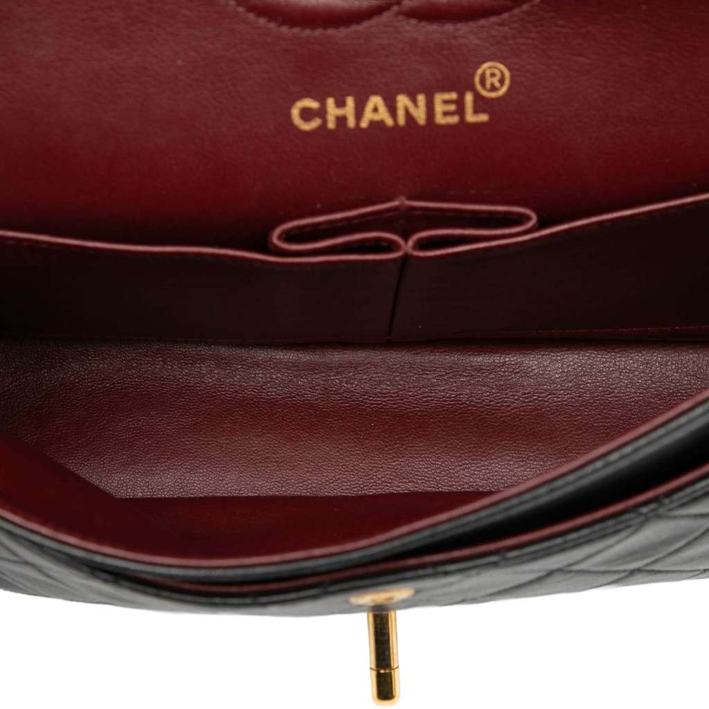 Chanel Small Classic Lambskin Double Flap - 4