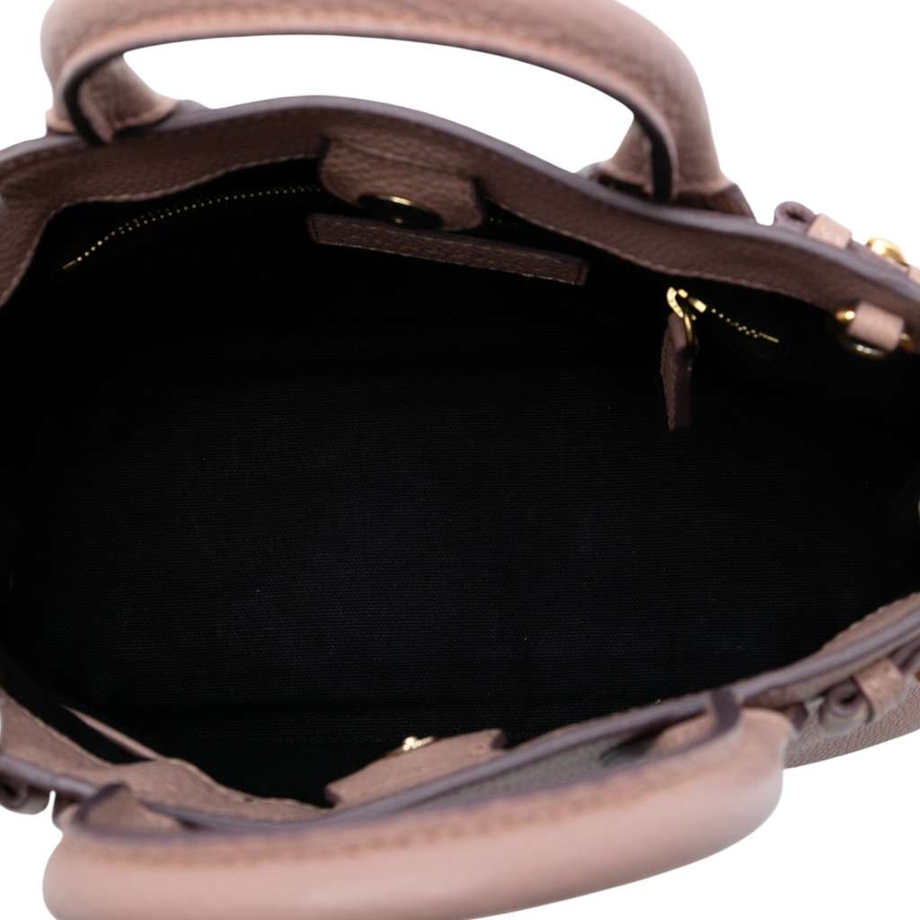 Burberry Small Calfskin and House Check Banner Satchel - 4