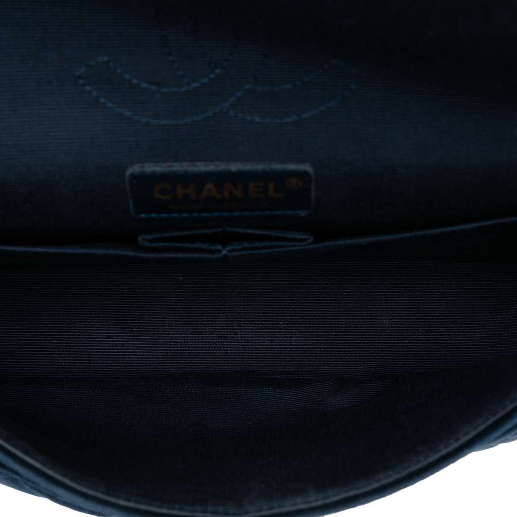 Chanel Medium Classic Velvet Double Flap - 4