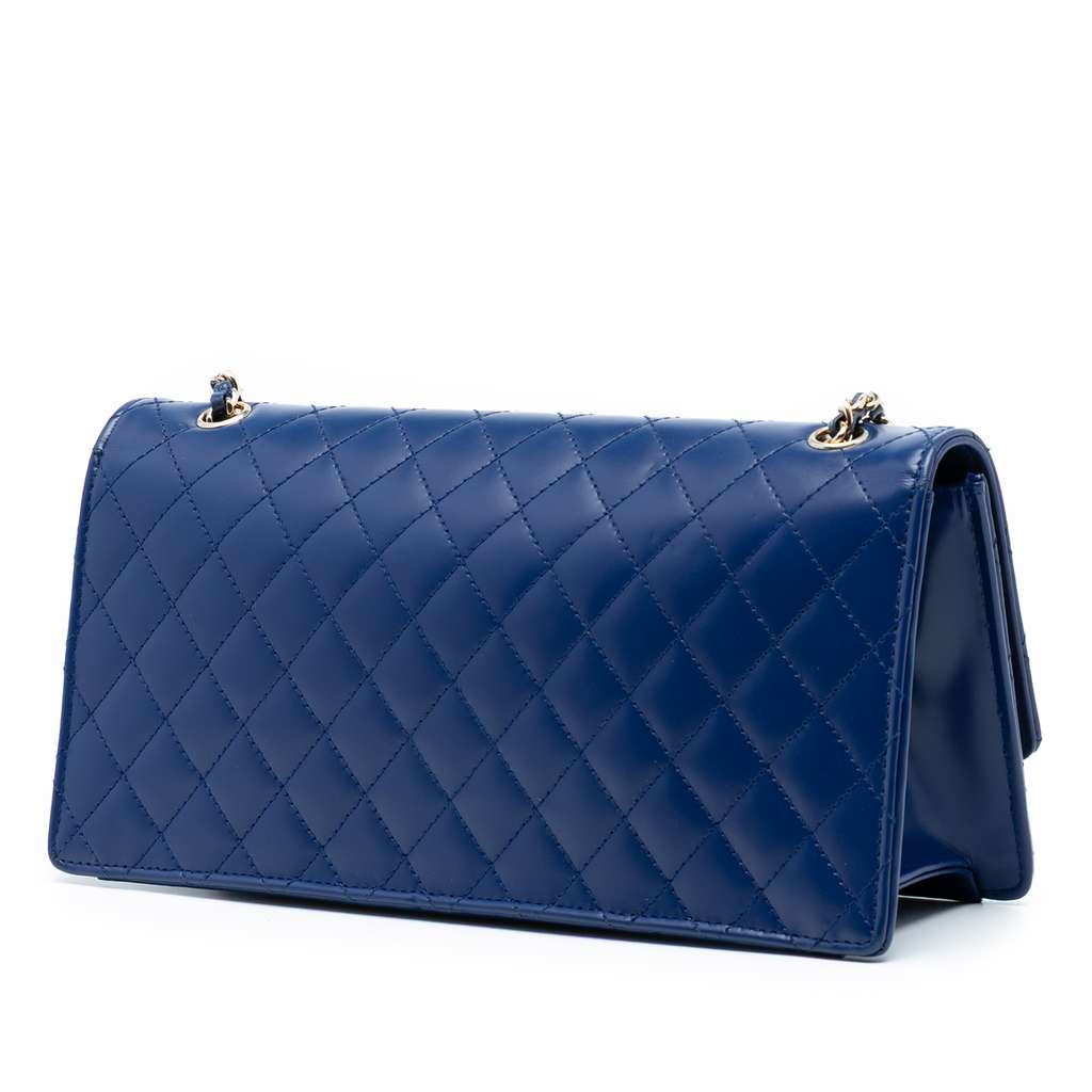 Chanel CC Quilted Lambskin Long Flap - 2