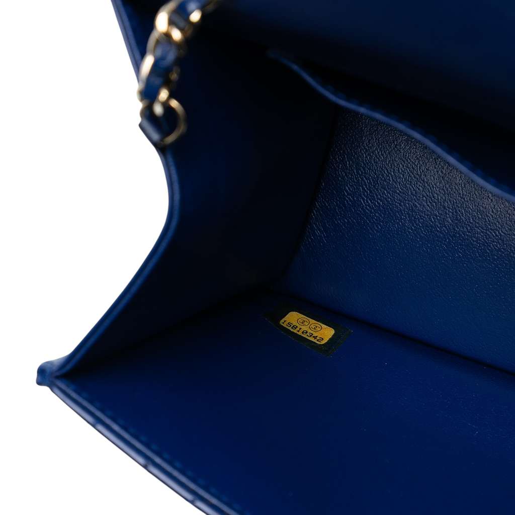 Chanel CC Quilted Lambskin Long Flap - 5