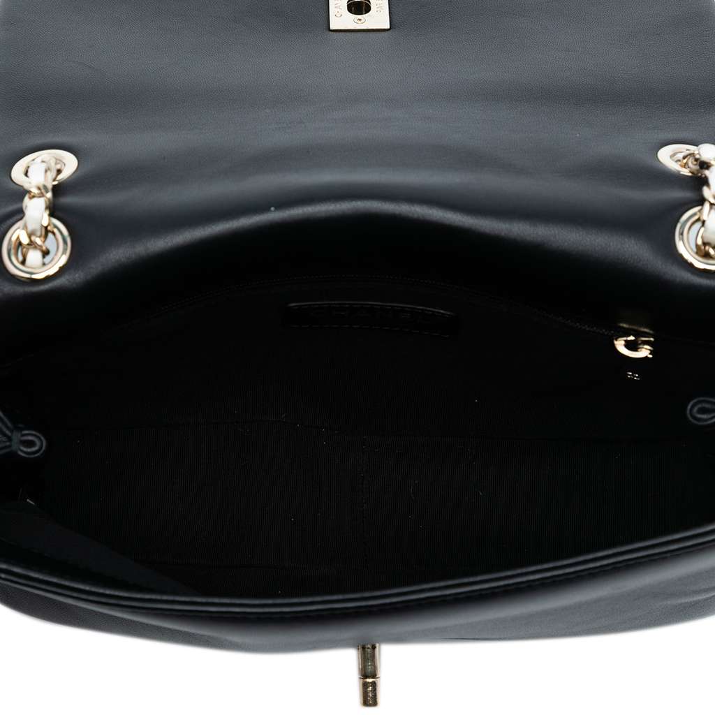 Chanel Small Lambskin Entwined Chain Flap - 4