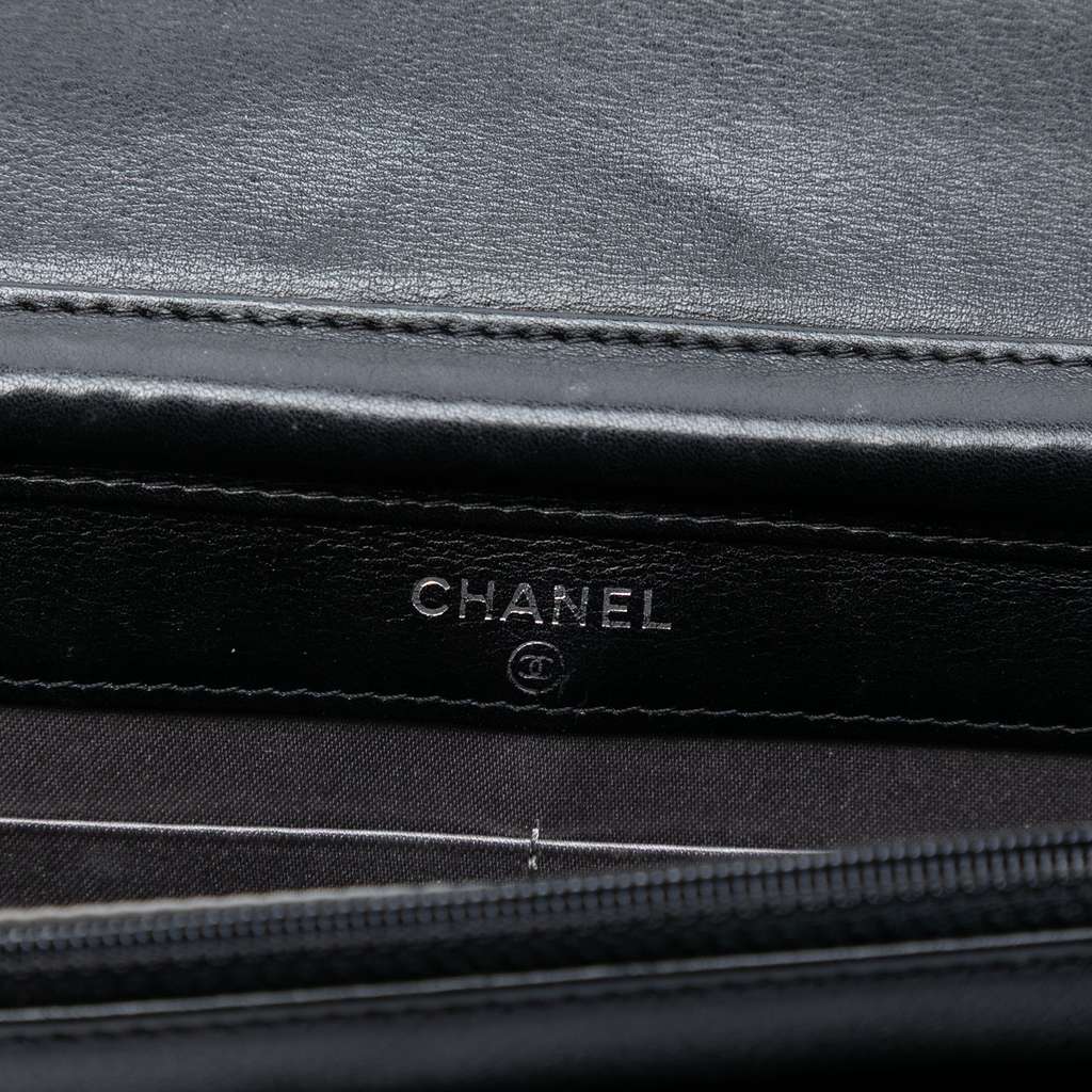 Chanel Studded Lambskin CC Wallet on Chain - 5