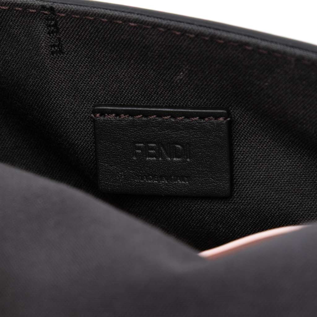 Fendi Leather Duo Baguette Crossbody - 5